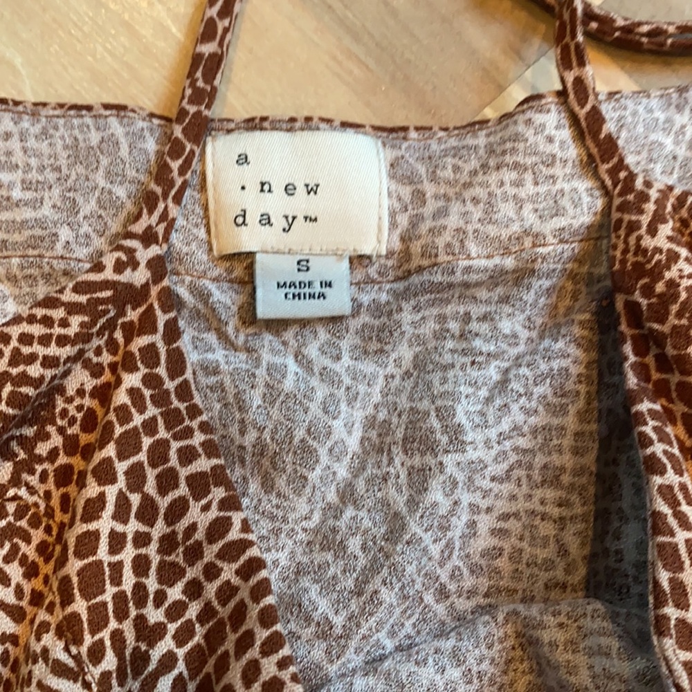 A New Day Snakeskin print Cami Camisole